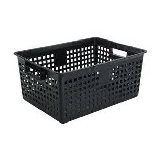  Black Iris Plastic Mesh Storage Basket X Large