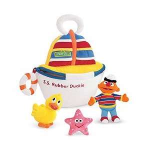  Sesame Street S.S. Rubber Duckie Playset 8.5 inch Toys 