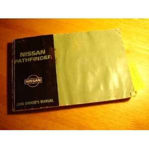 1996 Nissan Pathfinder Owners Manual Nissan Books