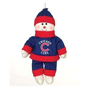  Chicago Cubs 10 Snowflake Friends Festive Plush Snowmen 