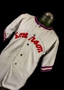 vintage 30s 40s gray wool BASEBALL UNIFORM jersey pants ANTIQUE WWII 