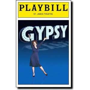 Playbill from Gypsy the 2008 Revival on Broadway starring Patti LuPone 