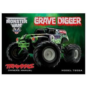  Owners Manual 1/16 Grave Digger TRA7202A Toys & Games