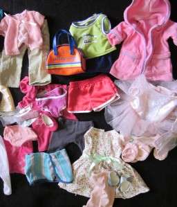   GIRL DOLL CLOTHING OUTFIT LOT JLY JULIE SAMANTHA KIT MOLLY ADDY BATTAT