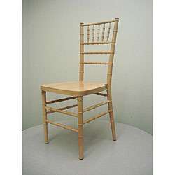 Stackable Natural Ballroom Chairs (Set of 2)  