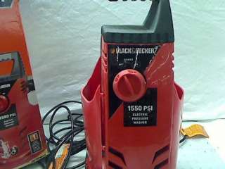 BLACK AND DECKER 1550 PSI ELECTRIC PRESSURE WASHER  