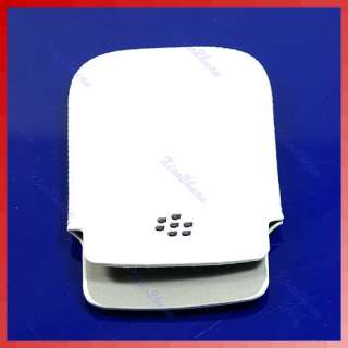   Up Tab Pocket Case Pouch For BlackBerry Bold Touch 9900 White  