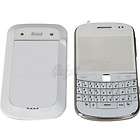   cover case for BlackBerry Bold 9900 White with Silver Frame +Tools
