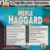 Merle Haggard Greatest Hits v4 CHARTBUSTER KARAOKE CDG  