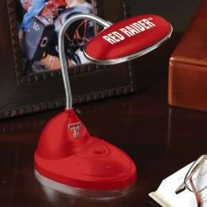  TEXAS TECH RED RAIDERS 12 IN LED DESK LAMP