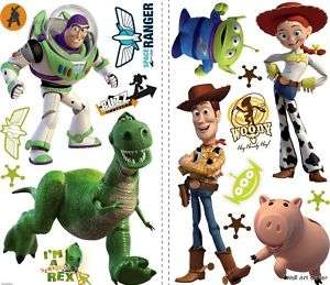 33 Big Disney Toy Story Kids RoomWall Art Sticker Decal  