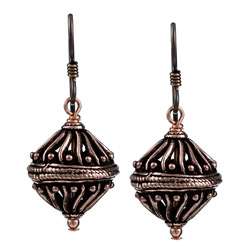 Charming Life Moroccan Fancy Copper Earrings  