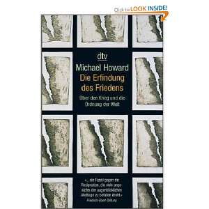  Die Erfindung des Friedens (9783423341790) Michael Howard Books