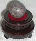 stunning ruby kyanite crystal sphere 40mm 
