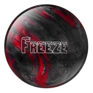 14lb Columbia Freeze Red/Black Bowling Ball  