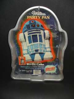Star Wars R2 D2 Wilton Party Pan Cake Pan Vintage 1980  