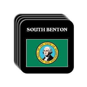 US State Flag   SOUTH BENTON, Washington (WA) Set of 4 Mini Mousepad 