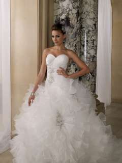 Sweetheart wedding Bridal Gown Bridlesmaid dress Ball Gown Prom US4 14 