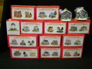   Liberty Falls Americana Collection Miniature Buildings 14 Boxes New