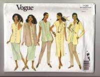 vogue 1122 Ladies Jacket,Dress,Top + pattern sz 6 8 10  