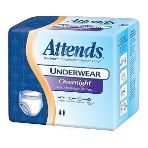  Attends Overnight Protective Underwear   Medium 34in 