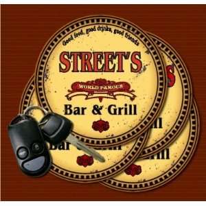 STREETS Family Name Bar & Grill Coasters Kitchen 