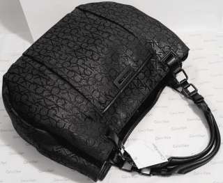 NEW Calvin Klein CK Black Tote Purse Bag Handbag Large  