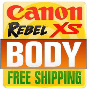 Brand New Canon EOS Digital Rebel XS Body aka 1000D 689466105827 