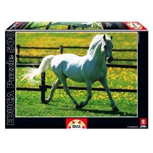  White Horse   500pc Jigsaw Puzzle by Educa Toys & Games