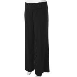 Haley and Kate Womens Flat Front Trousers  