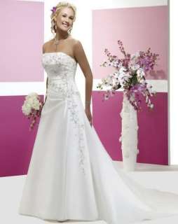New Charm Hot Sale Bride Wedding Dress Stock Size 6 16  