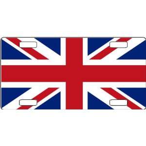  United Kingdom Flag Vanity License Plate 