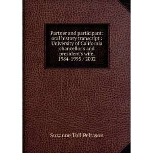  Partner and participant oral history transcript  University 