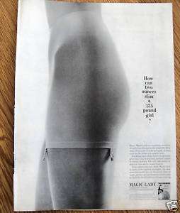 1961 Magic Lady Girdle by Exquisite Form Ad  