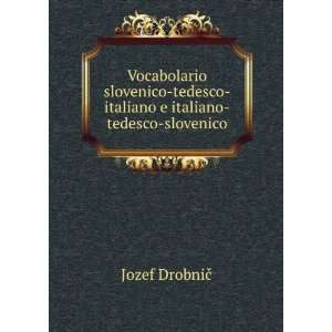  Vocabolario Slovenico Tedesco Italiano E Italiano Tedesco 