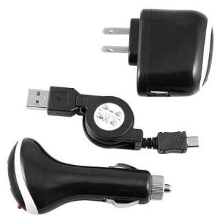 Car+WALL AC Charger+USB Cable For HTC DROID INCREDIBLE  