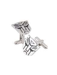 Transformers Optimus Prime Cufflinks Black and Silver