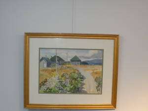 LISTED WINI SMART WATERCOLOR MAINE PAINTING  