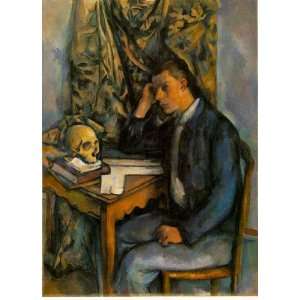   or Labels  Impressionist Art Cezanne   Boy with Skull