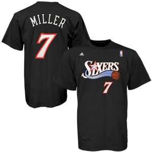  adidas Philadelphia 76ers #7 Andre Miller Black Net Player 