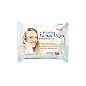   Royal Exfoliating Facial Wipes for Sensitive Skin   30 Wipes Beauty