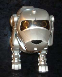 TEKNO ROBOTIC DOG ELECTRONIC DOGGY PUPPY ROBOT PUP Silver DOG ONLY Toy 