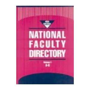   Directory (3 vol.)) (9780787698683) Gale, Cengage Learning Books
