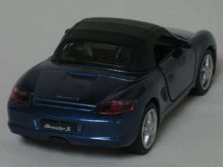 Welly 143 Diecast Blue Porsche Boxster S Passenger Car  