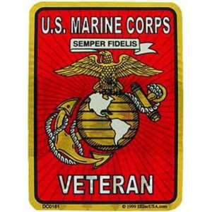 Marine Corps Veteran Sticker