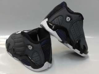 Nike Air Jordan 14 Retro Grey Black Sneakers Toddler Baby Sz 6  