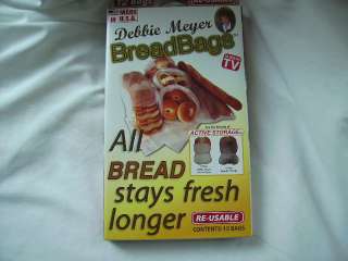 12x Re usable Bread Bags* NEW * Keep Them Fresh Longer*  