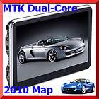 mtk dual core gps  mp4 fm e book+ 4gb newest map 2 years 