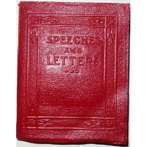 com Little Leather Library Red Miniature Speeches & Letters of George 