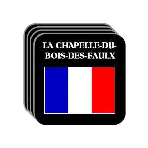     LA CHAPELLE DU BOIS DES FAULX Set of 4 Mini Mousepad Coasters